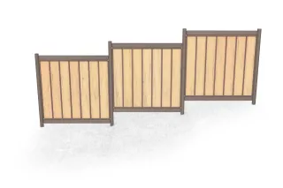 megawood® LIMES Sichtschutz- und Zaunsystem megawood® LIMES Sichtschutz- und Zaunsystem