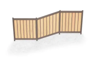 megawood® LIMES Sichtschutz- und Zaunsystem megawood® LIMES Sichtschutz- und Zaunsystem