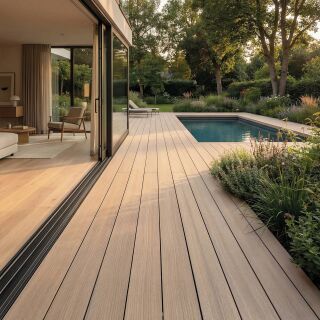 Terrassendielen aus GCC von megawood