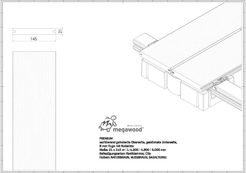 megawood by Novo-Tech - Terrassendielen_Premium_21x145