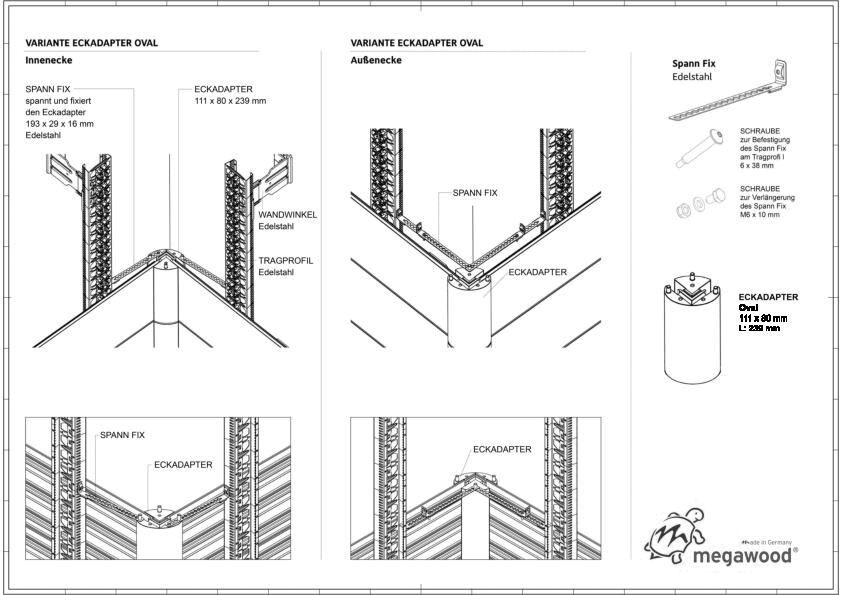 megawood® Fassadensystem