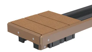 megawood® Unterkonstruktionen für Terrassendielen, Zubehör und Montage megawood® Unterkonstruktionen für Terrassendielen, Zubehör und Montage