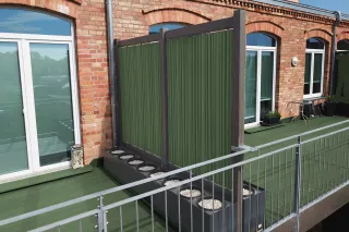 megawood® LIMES Sichtschutz- und Zaunsystem megawood® LIMES Sichtschutz- und Zaunsystem