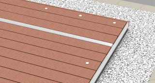 megawood® Unterkonstruktionen für Terrassendielen, Zubehör und Montage megawood® Unterkonstruktionen für Terrassendielen, Zubehör und Montage