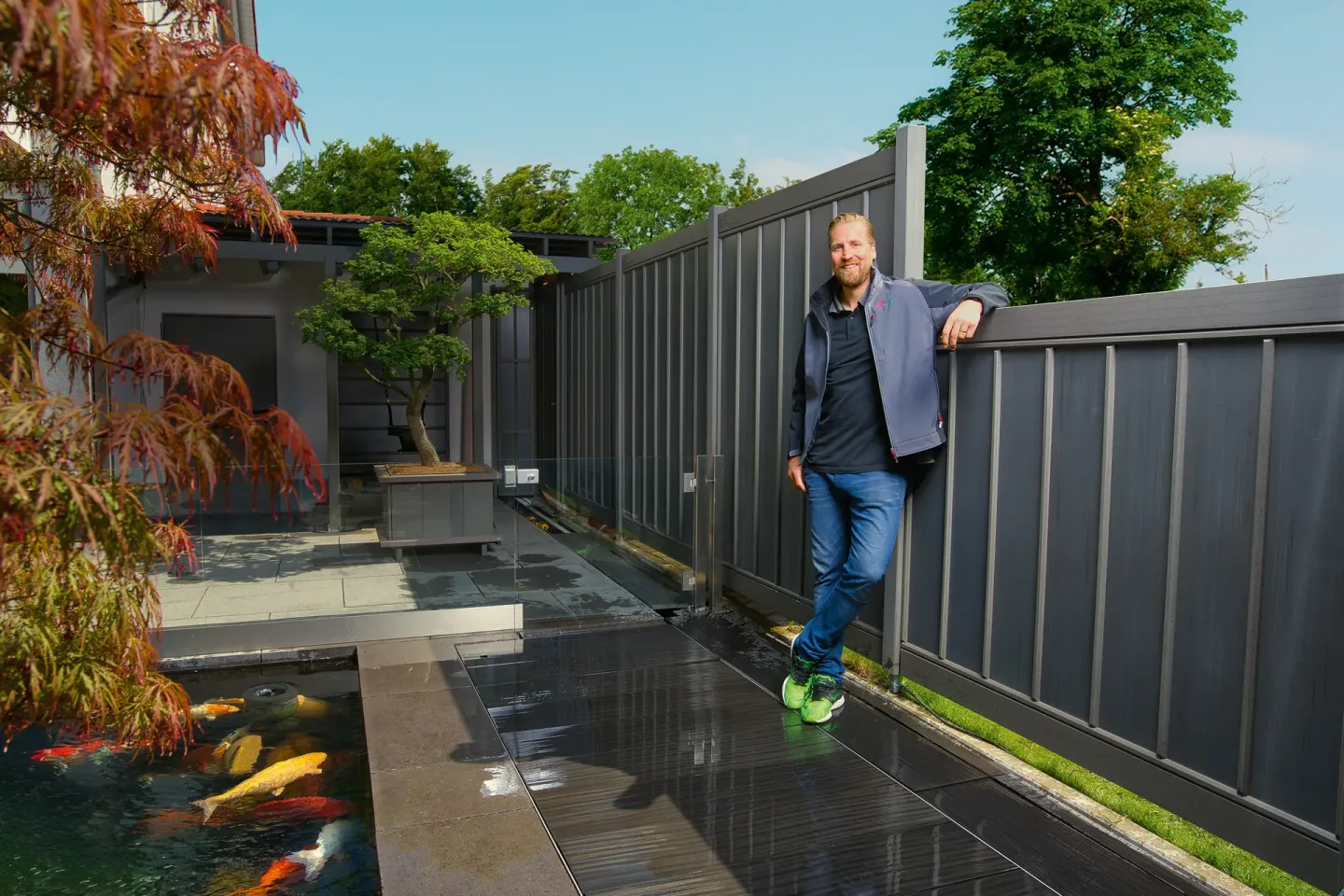 megawood® LIMES Sichtschutz- und Zaunsystem megawood® LIMES Sichtschutz- und Zaunsystem