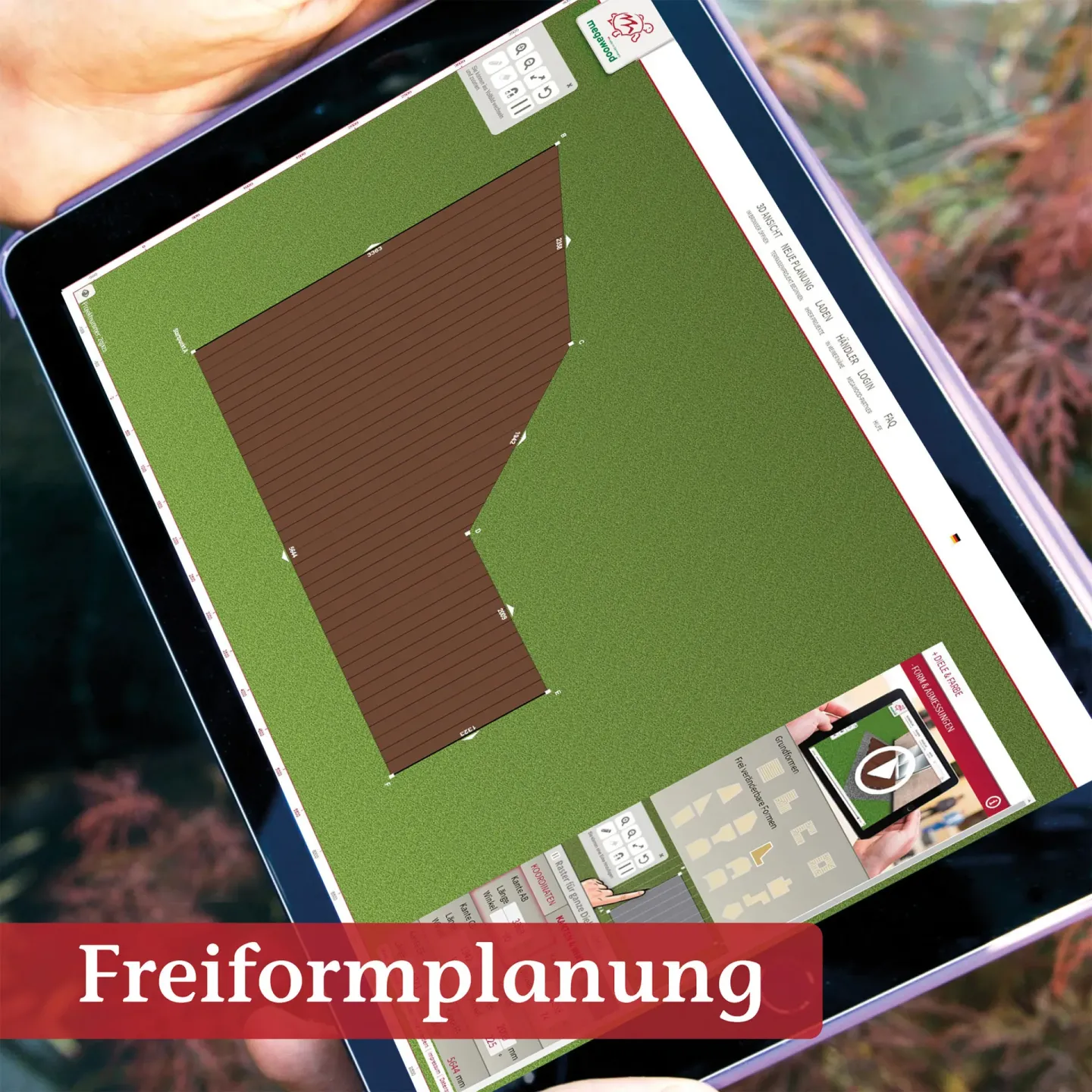 megawood® Terrassenplaner megawood® Terrassenplaner