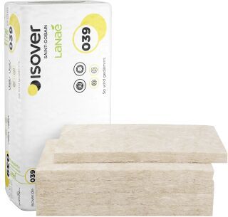 ISOVER Trennwand-Platte Akustic TP 1 Lanaé