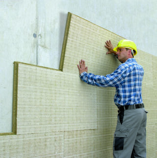 ISOVER Haustrennwand-Platte Akustic HWP 1 SAINT-GOBAIN ISOVER - ISOVER Haustrennwand-Platte Akustic HWP 1