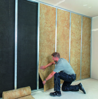 ISOVER Trennwand-Filz Akustic TF SAINT-GOBAIN ISOVER - ISOVER Trennwand-Filz Akustic TF