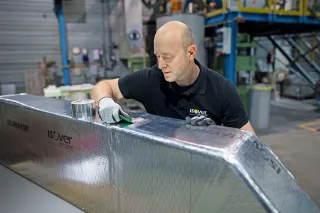 CLIMAVER® A2 neto - Lüftungskanäle aus kaschierten Glaswolle-Dämmplatten CLIMAVER® A2 neto - Lüftungskanäle aus kaschierten Glaswolle-Dämmplatten