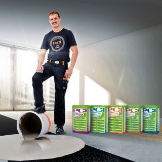 Selbstverlaufende Bodenausgleichsmassen
