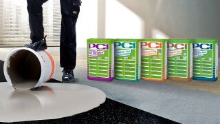 Selbstverlaufende Bodenausgleichsmassen