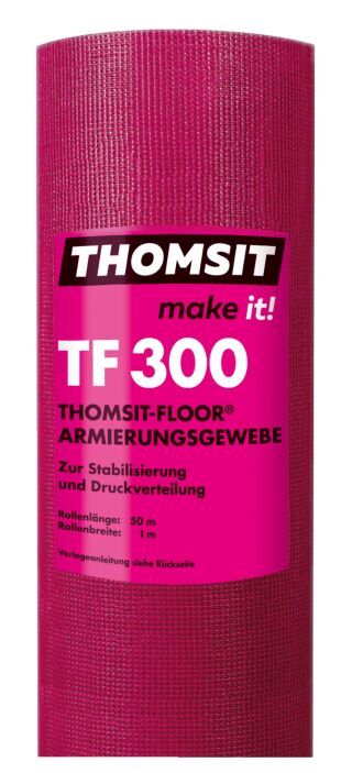Sika Deutschland - THOMSIT TF 300 THOMSIT-FLOOR® Armierungsgewebe (GTIN: 4083200301760, HAN: 30176)