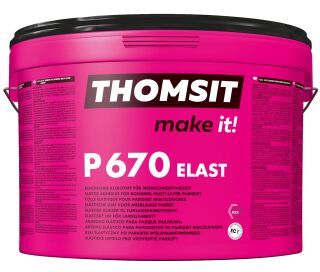 THOMSIT P 670 ELAST Elastischer Klebstoff für Mehrschichtparkett