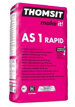 Sika Deutschland - THOMSIT AS 1 RAPID Anhydrit-Ausgleich (bis 20 mm) (GTIN: 4083200302569, HAN: 30256)