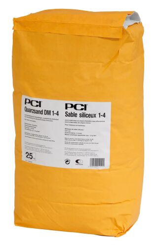 Sika Deutschland - PCI Quarzsand DM 1-4 Quarzsand für Epoxidharz-Drainmörtel (GTIN: 4083200012505, HAN: 1250)