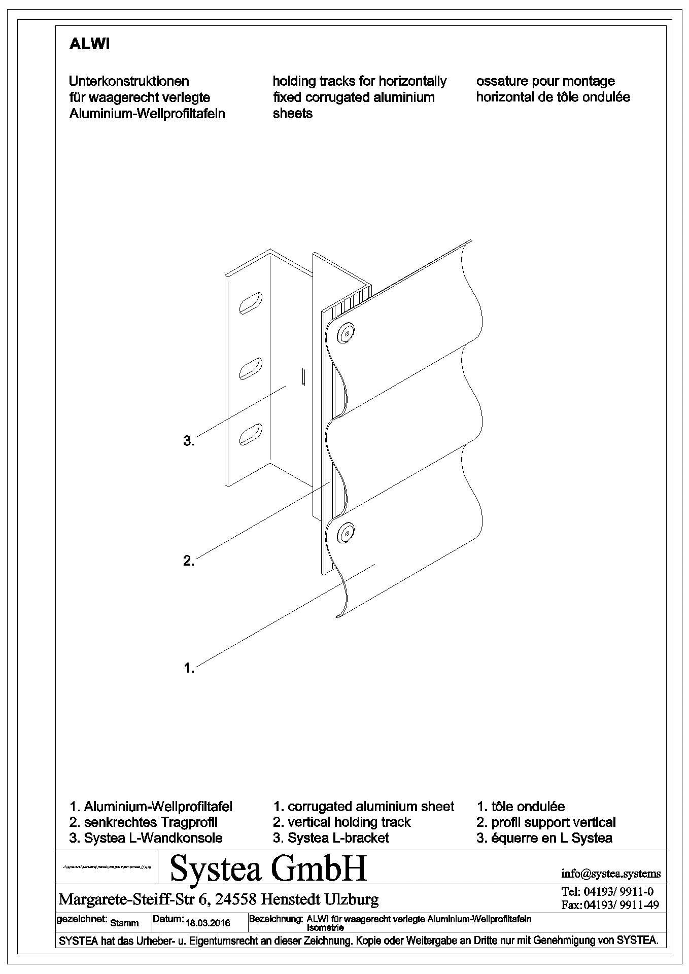 02_ALWI für waagerecht verlegte Wellprofiltafeln