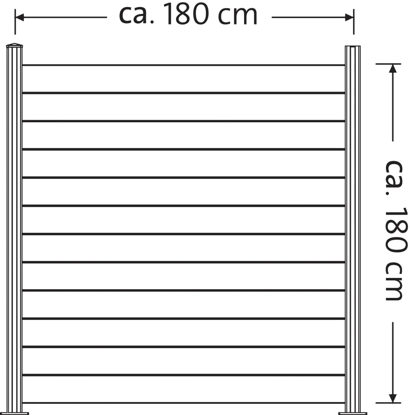 WPC-Sicht- und Schallschutzzäune WPC-Sicht- und Schallschutzzäune