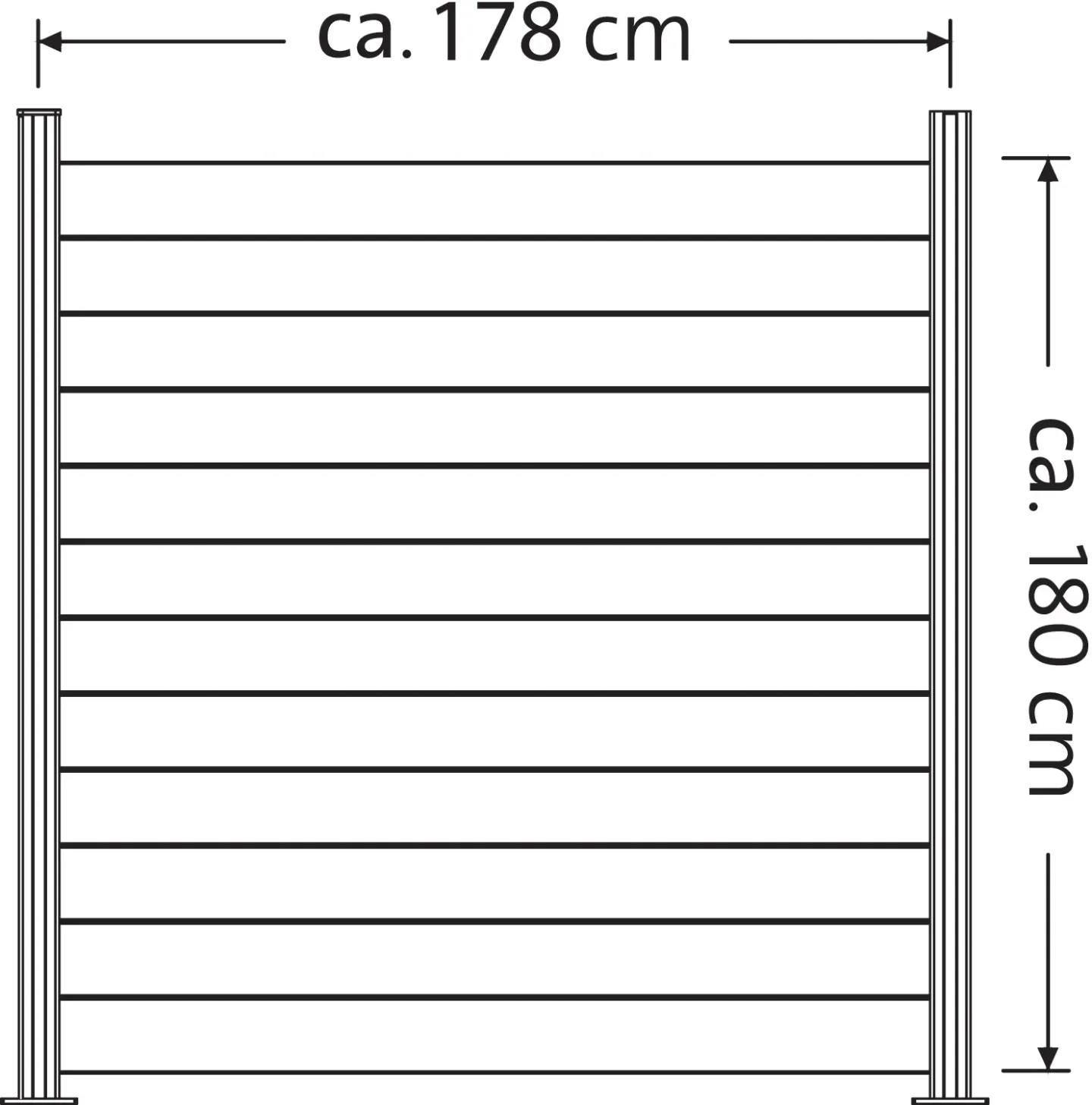 WPC-Sicht- und Schallschutzzäune WPC-Sicht- und Schallschutzzäune