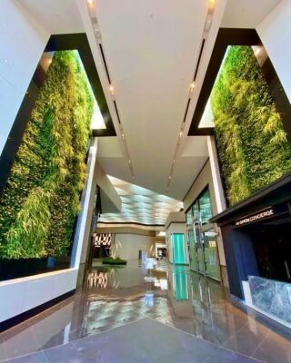 Sempergreen Fassadenbegrünung SemperGreenwall Indoor