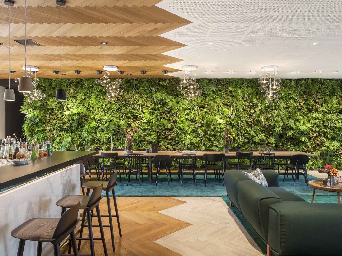 Fassadenbegrünung mit System von Sempergreen Fassadenbegrünung mit System von Sempergreen