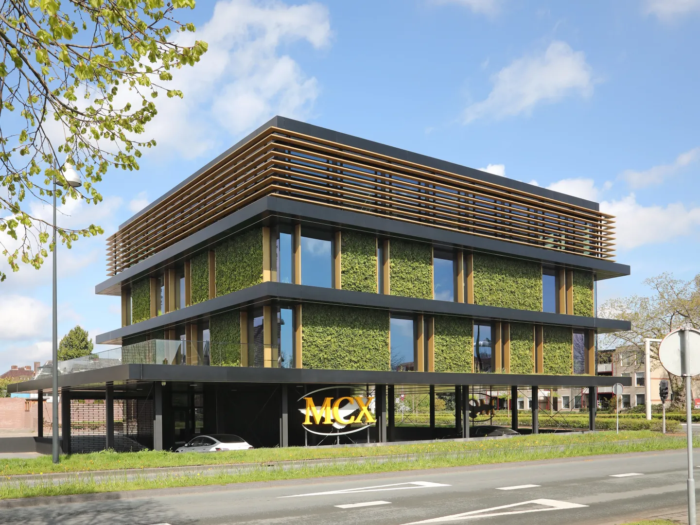 Fassadenbegrünung mit System von Sempergreen Fassadenbegrünung mit System von Sempergreen