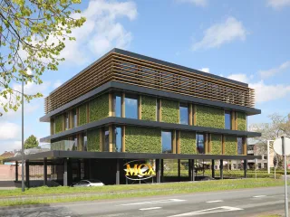 Fassadenbegrünung mit System von Sempergreen Fassadenbegrünung mit System von Sempergreen