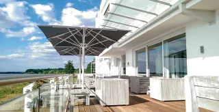 Wind- und Wetterfeste Sonnenschirme Wind- und Wetterfeste Sonnenschirme