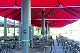 Wind- und Wetterfeste Sonnenschirme Wind- und Wetterfeste Sonnenschirme