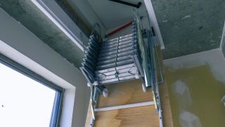 Staka Scherentreppe für Flachdachausstieg Staka - Staka Scherentreppe für Flachdachausstieg