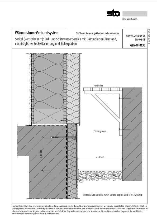 StoTherm Systeme - Geklebt auf Holzrahmenbau