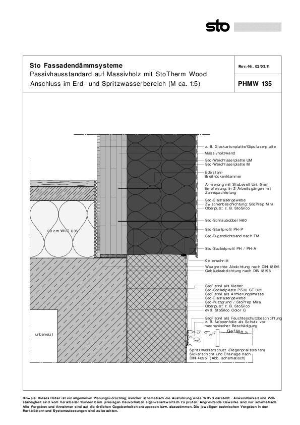 StoTherm Wood - Massivholzbau