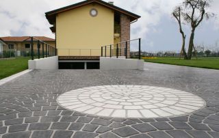 Stenciltop-Dekorboden