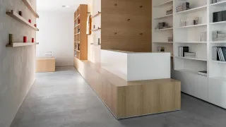 Nuvolato Architop®-Estrichboden in fugenloser Betonoptik Nuvolato Architop®-Estrichboden in fugenloser Betonoptik
