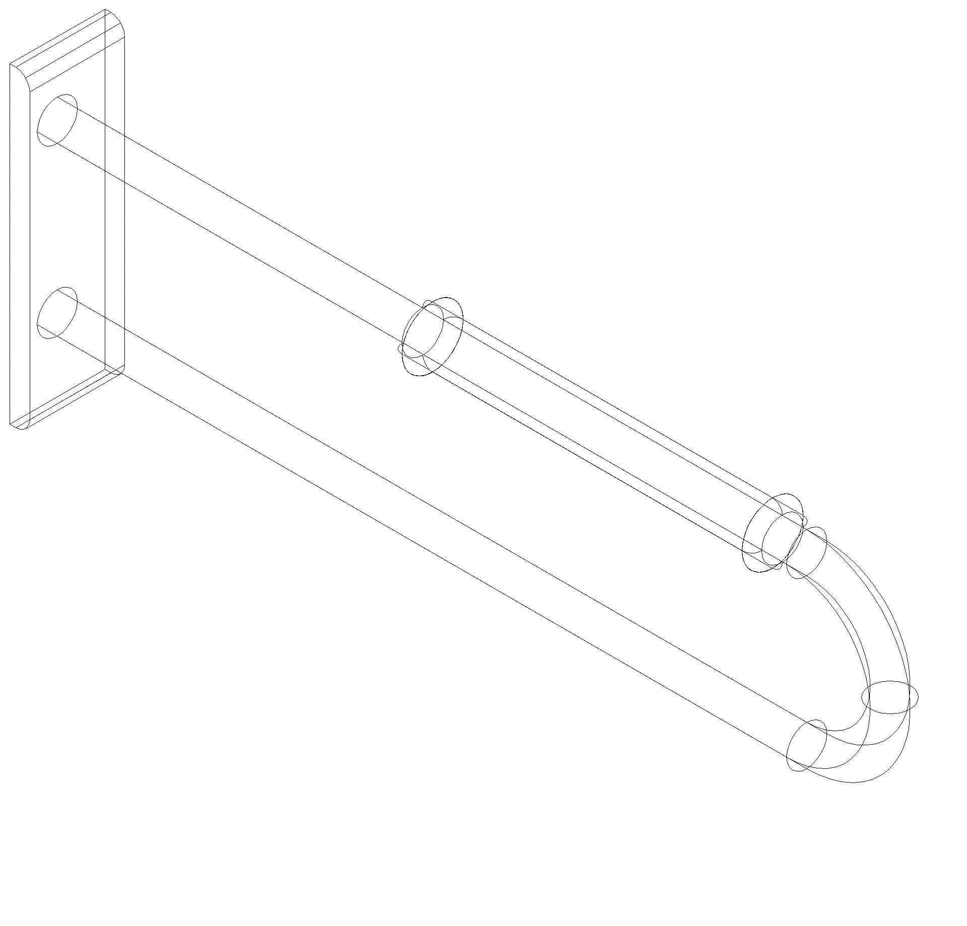 HEWI Wandstützgriff Ser 801, matt, L:700mm, mit Armpolster signalweiß