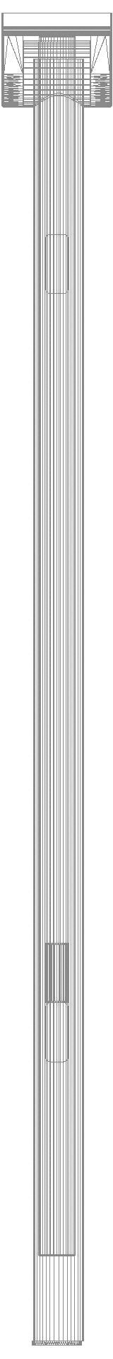 HEWI SK-Griff Duo (B), li, 900, WC-Spül (Funk),plvb weiß tiefmatt