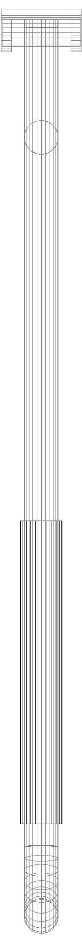 HEWI Stützklappgriff drehb. Ser 801, L:900mm, mit Armpolster umbra