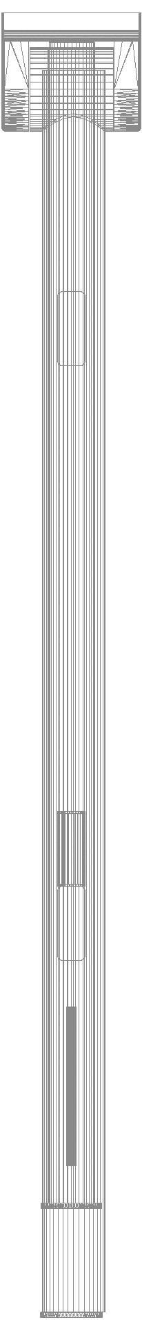 HEWI SK-Griff Duo (B), li, PRH, 700, (Funk),chrom