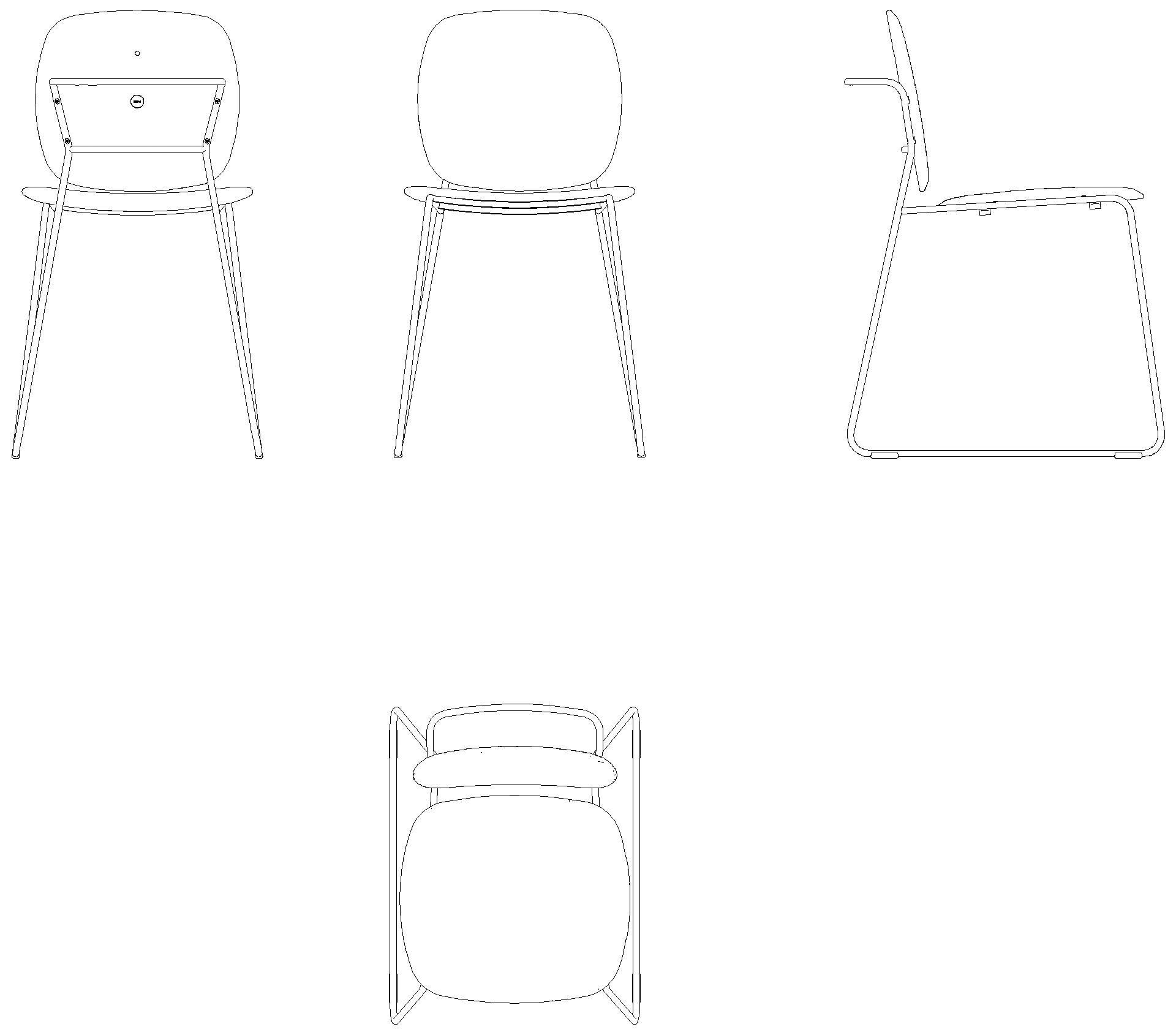 HEWI Badstuhl, H:812mm, B:455mm, Gestell plb schw tiefmatt