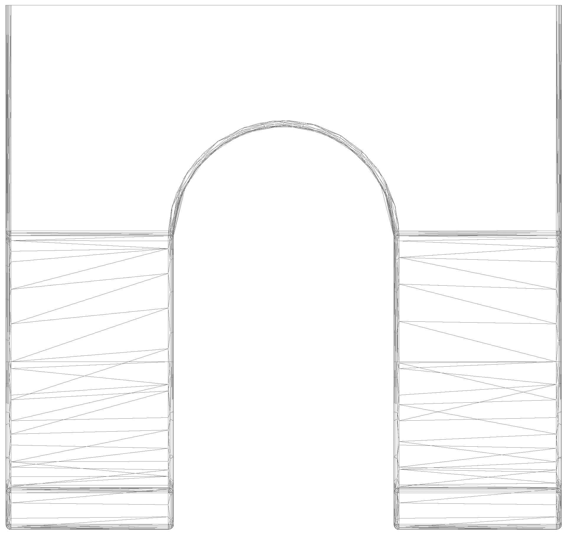 HEWI Doppelhaken Sys 800, chrom, Tiefe: 50mm