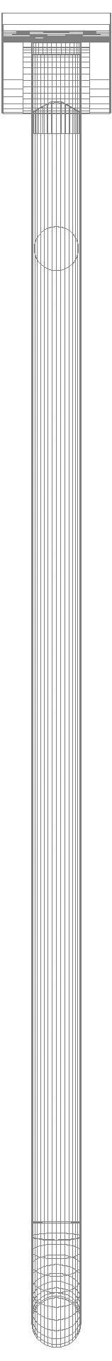 HEWI mobiler Stützklappgriff,drehbar, L:900mm reinweiß