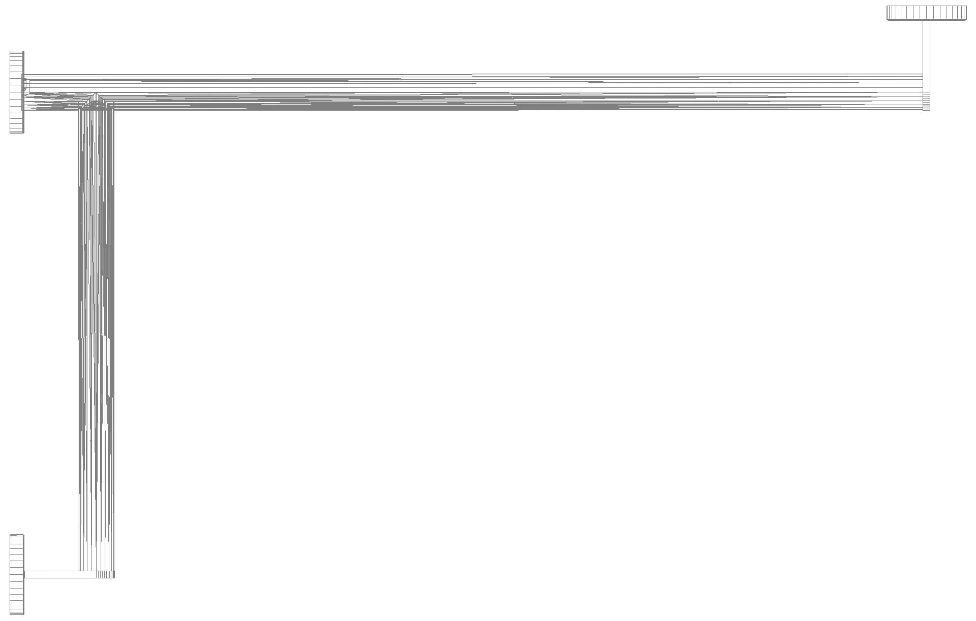 HEWI DUHA, d:30, li, W1:765, W2:475, pulverbeschichtet weiß tiefmatt