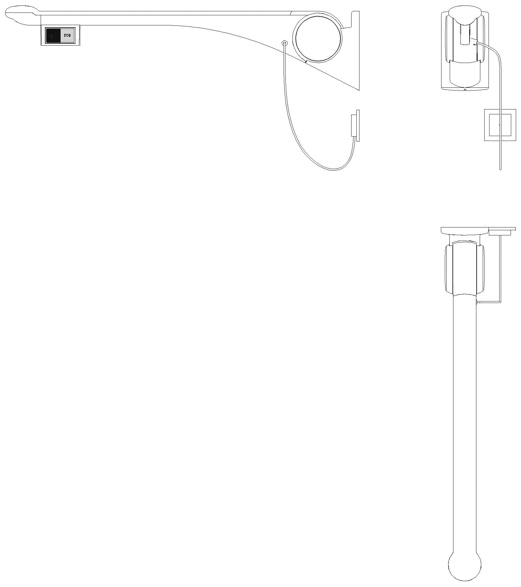 HEWI Stützklappgriff Premium,900 mm, re Spül/FT(E-Ausf.) anthr hgl-atm
