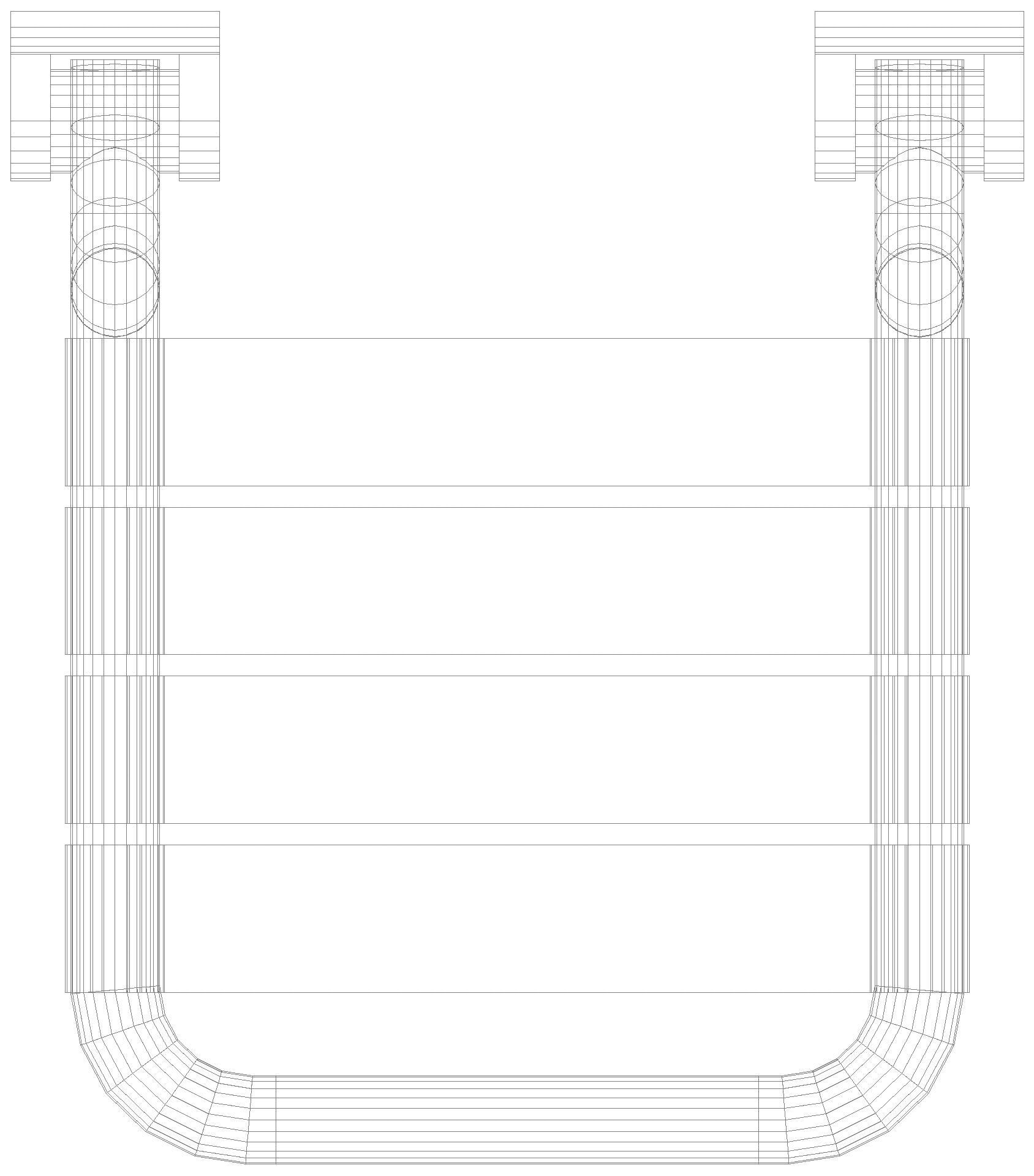 HEWI Einhängesitz (USA), B:17 5/8", T:19 1/8" umbra