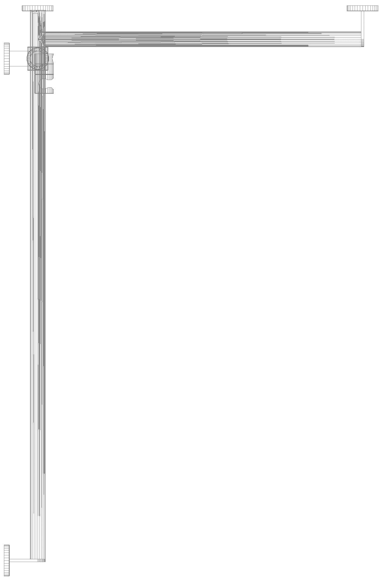 HEWI DUHA,d:32,re,A1:1250,W1:1185,W2: 765,schliff,Br.H.Kst. signalweiß