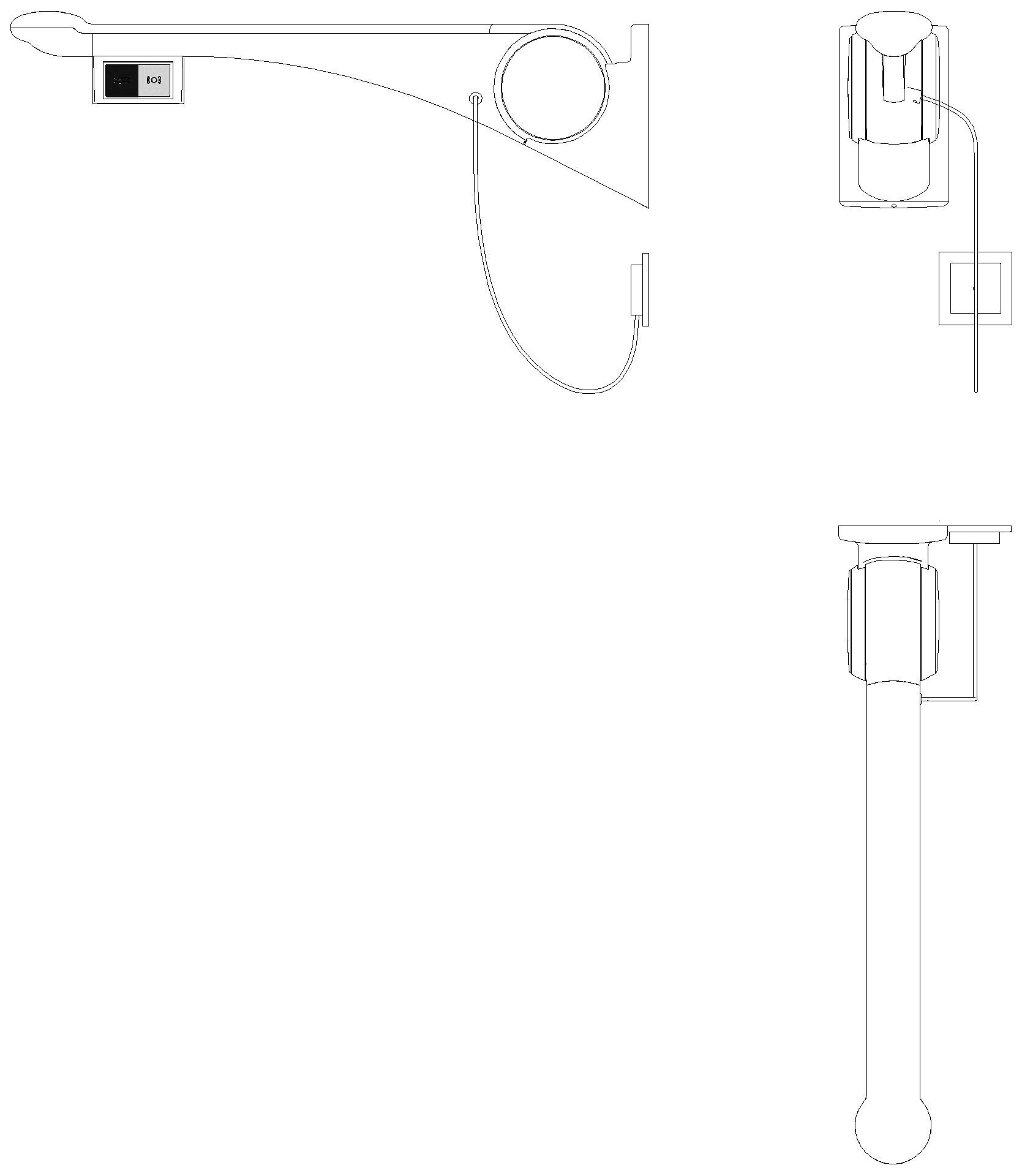 HEWI Stützklappgriff Premium,700 mm, re Spül/FT(E-Ausf.) anthr hgl-atm
