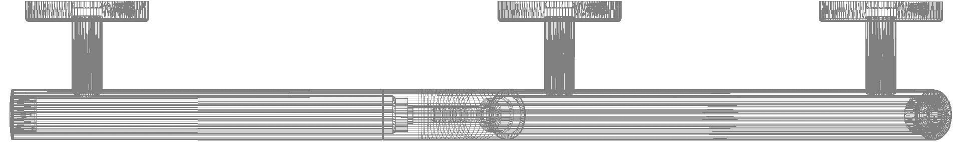 HEWI Winkelgriff, 135 Gr Bogen, unifarben signalweiß