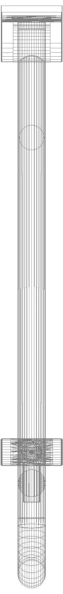 HEWI mobiler Stützklappgriff, L:700mm, mit Bodenstütze rubinrot