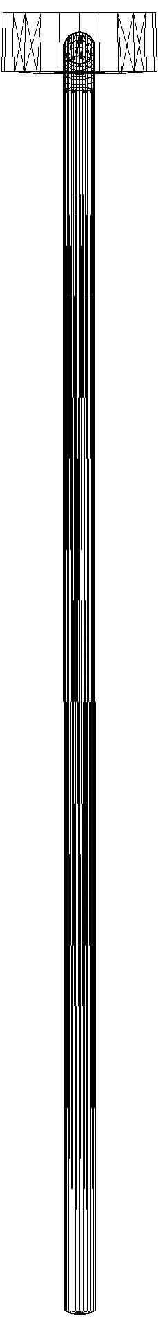 HEWI HH Sys 815 zweiarmig, 425mm, Edst., swm schw tma