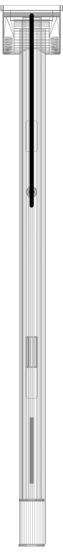 HEWI SK-Griff Duo (B), li, PRH, 700, WC- Spül (E-Ausf.),plvb dgrau tma